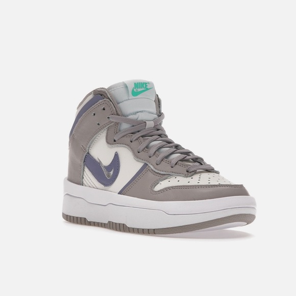 Nike Shoes - Nike Women's High-Top Sneakers in Gray, White & Purple